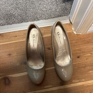 Nude platforms- size 10